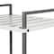 Honey Can Do Gray Tones 3-Tier Tubular Metal Shelf